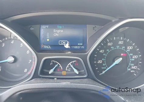 2014 Ford Focus Se from USA, damaged, VIN 1FADP3F2XEL316136